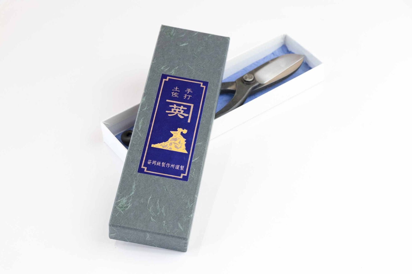 Ciseaux japonais noirs pour fleurs – Aogami n°2 – 165 mm ou 180 mm – Forgés main