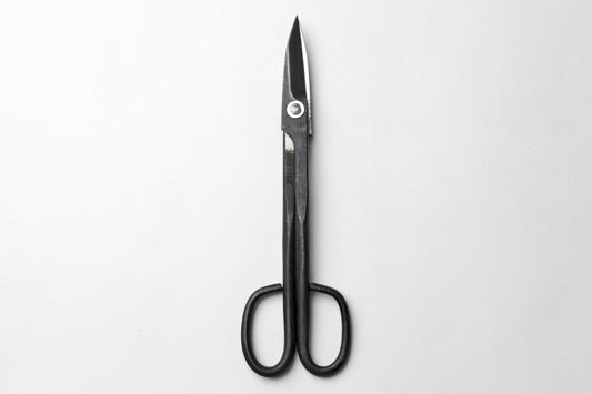 Ciseaux japonais Mekiri pour bonsaï – Acier Aogami n°2 – Outil taille de précision 205 mm