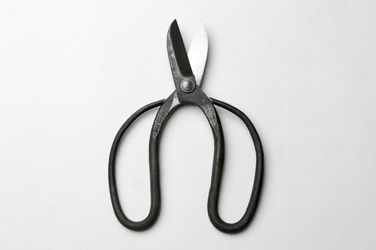 Ciseaux japonais Koryu pour Ikebana – Acier Aogami n°2 – Outil traditionnel art floral