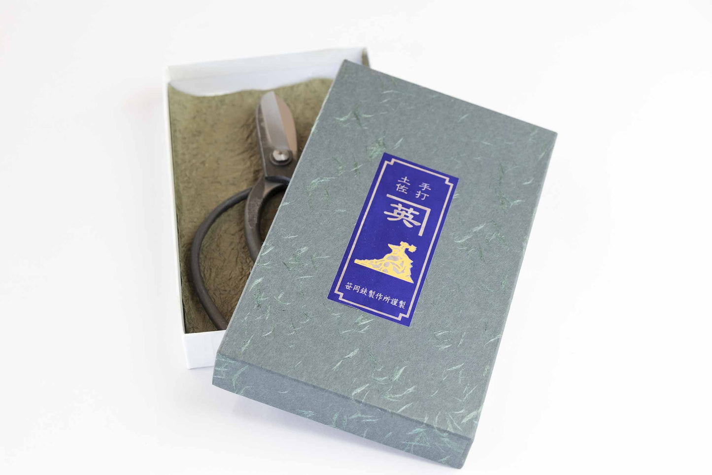 Ciseaux japonais Koryu pour Ikebana – Acier Aogami n°2 – Outil traditionnel art floral