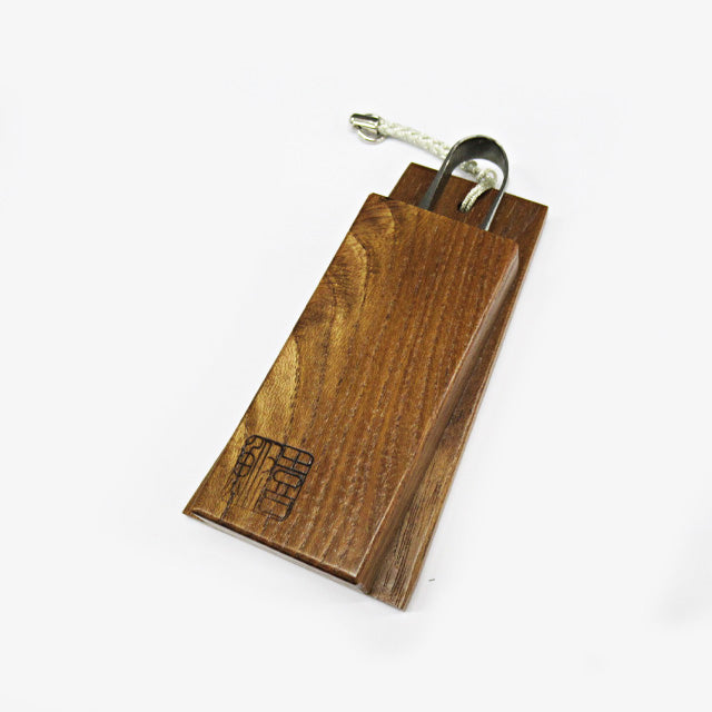 Ciseaux japonais coupe-fil 90 mm avec étui Hagoita en bois d’Enju (Sophora du Japon) – Kibuna