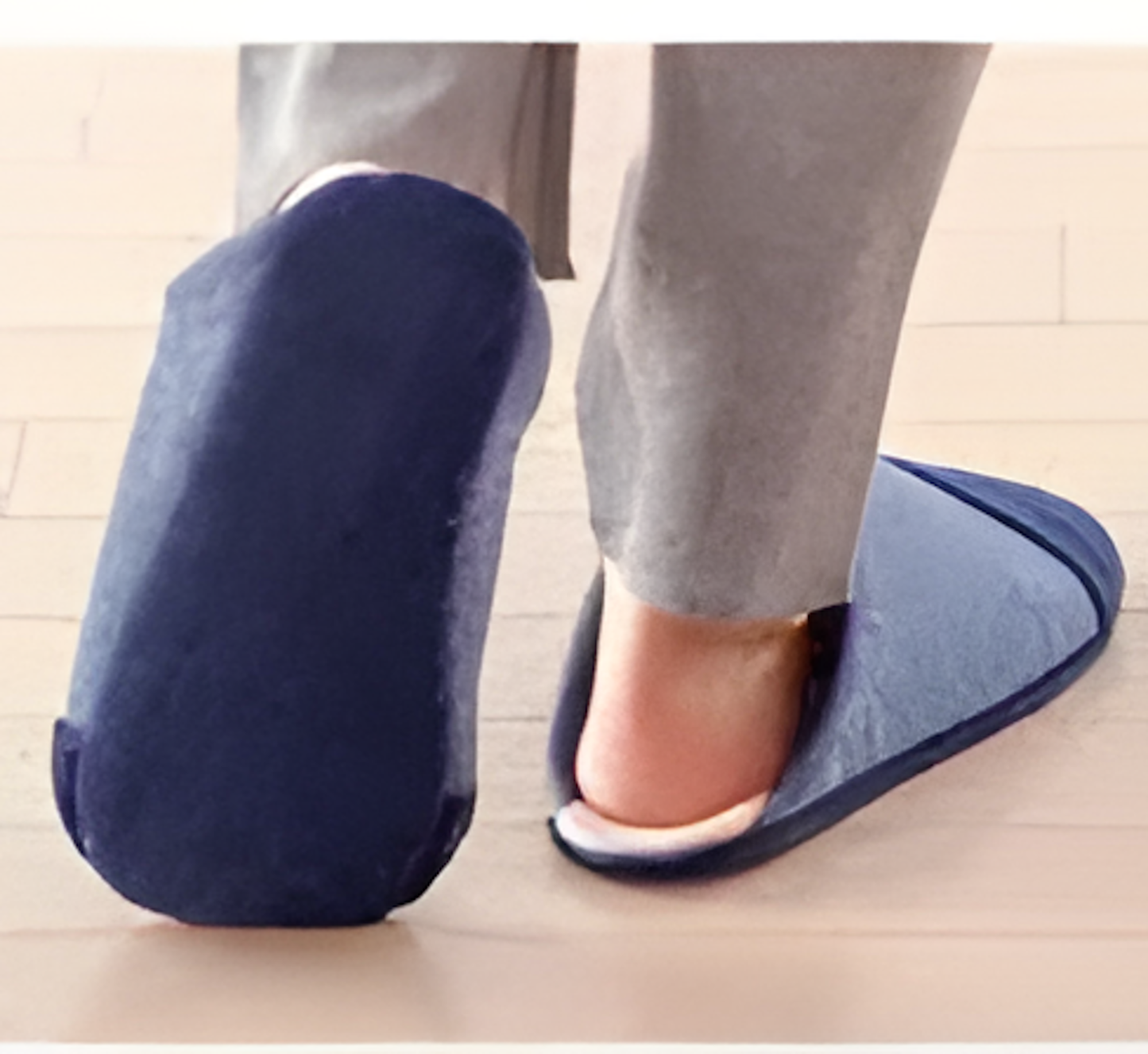 Chaussons de Nettoyage Microfibre – Nettoyage du Sol en Marchant (Lavables et Essorables)