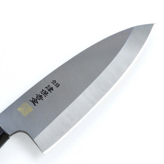 Couteau japonais Deba Tsuhokichikin 150 mm – Acier inoxydable au molybdène