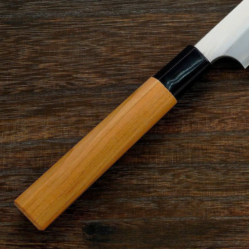 Couteau japonais Yanagiba 270 mm – Acier Aogami n°2 forgé, manche en cerisier