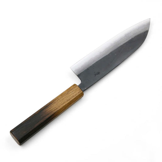 Couteau japonais Santoku Shigekatsu 165 mm – Aogami n°2 Damas 31 couches