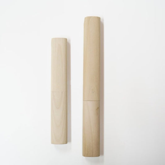 Baishinshi Yokote Kiridashi White Steel – Japanese knife for right- or left-handed users with wooden sheath
