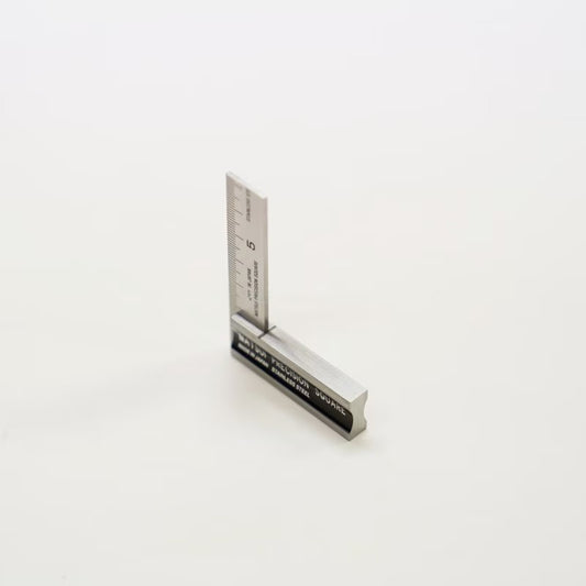 Matsui Japanese Stainless Steel 70mm Graduated Square - Sanjo Precision Square