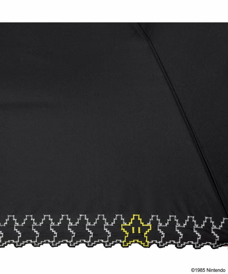 Japanese Folding Anti-UV Umbrella Wpc. Super Mario Bros Scallop Mini