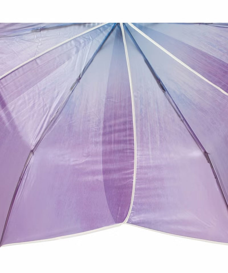 Parapluie Pliable Mini Motif Hortensia Vinyle Pluie & Soleil Wpc.