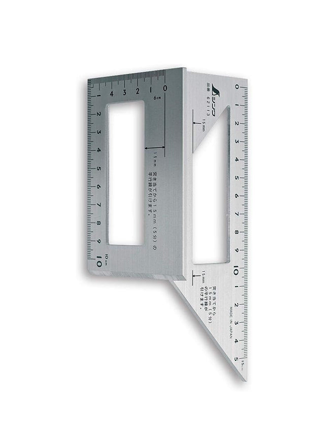 Guide d’onglet Shinwa à base large – Traçage instantané 45° et 90°