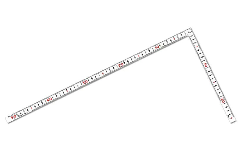 Équerre Japonaise de Charpentier 50 cm, Blanche – Shinwa
