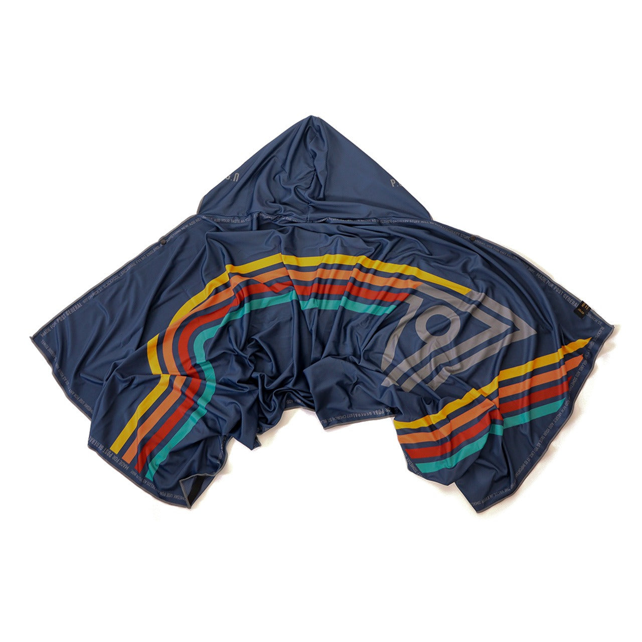 POST GENERAL Serviette à Capuche Rafraîchissante XXL UV UPF50+ | Cooling Hoodie Towel Big