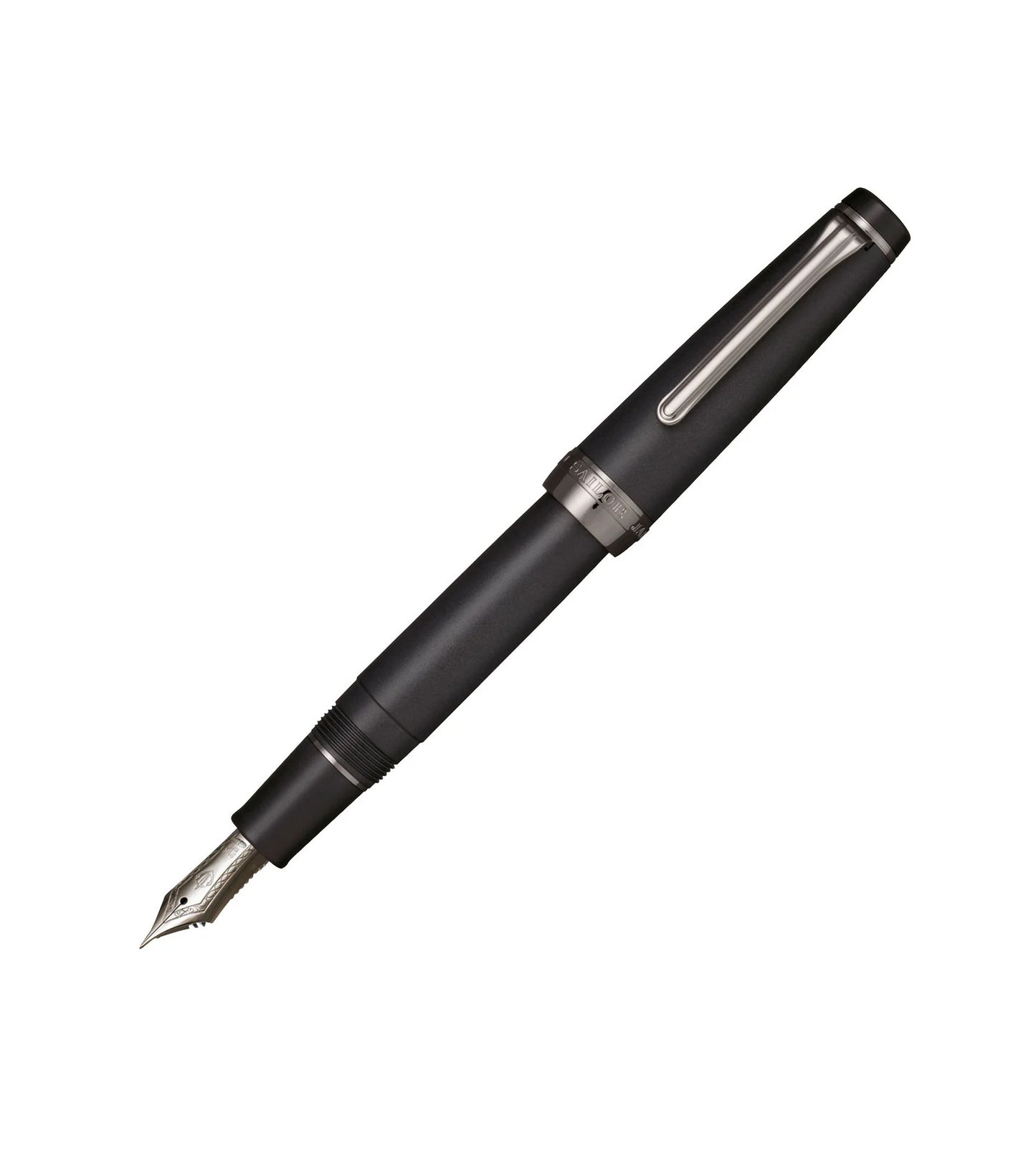 Stylo-plume Sailor Professional Gear Imperial Black – Plume or 21 carats