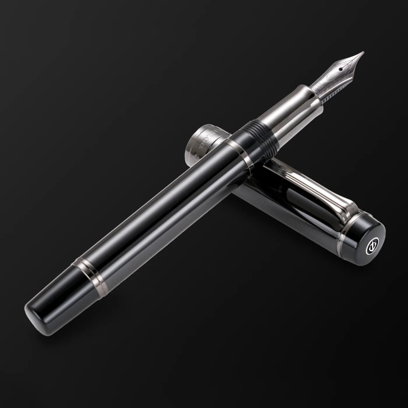 Stylo-plume Sailor CYLINT Black Stainless Steel – Plume 21K