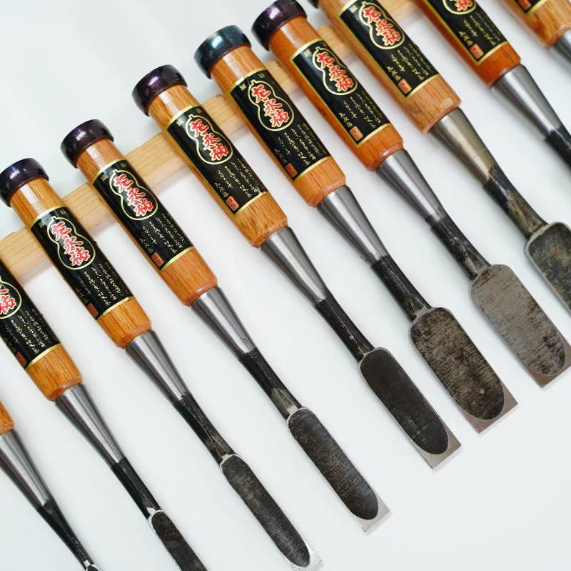 Nagasuke Iwasaki Japanese Assembly Chisels – White Steel #2 – Bench Chisels Series