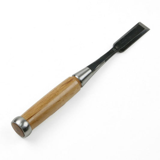 Ciseau à bois japonais 18mm Shirogami 2 – Hirama professionnel – Fabrication japonaise