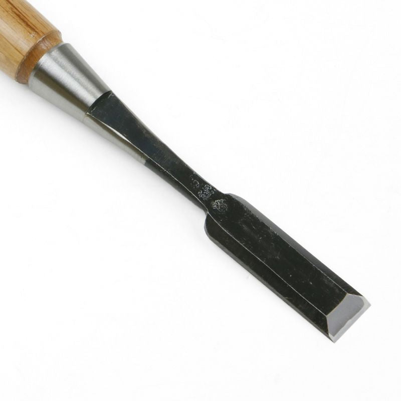 Ciseau à bois japonais 18mm Shirogami 2 – Hirama professionnel – Fabrication japonaise