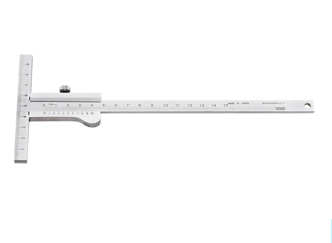 Jauge de traçage japonaise KM – Pointe graduée intégrée – Marquage sans règle