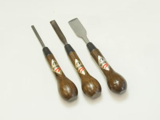 Japanese HSS WOODYCHISEL Wood Chisel – Very Shallow Gouge (6–21 mm)
