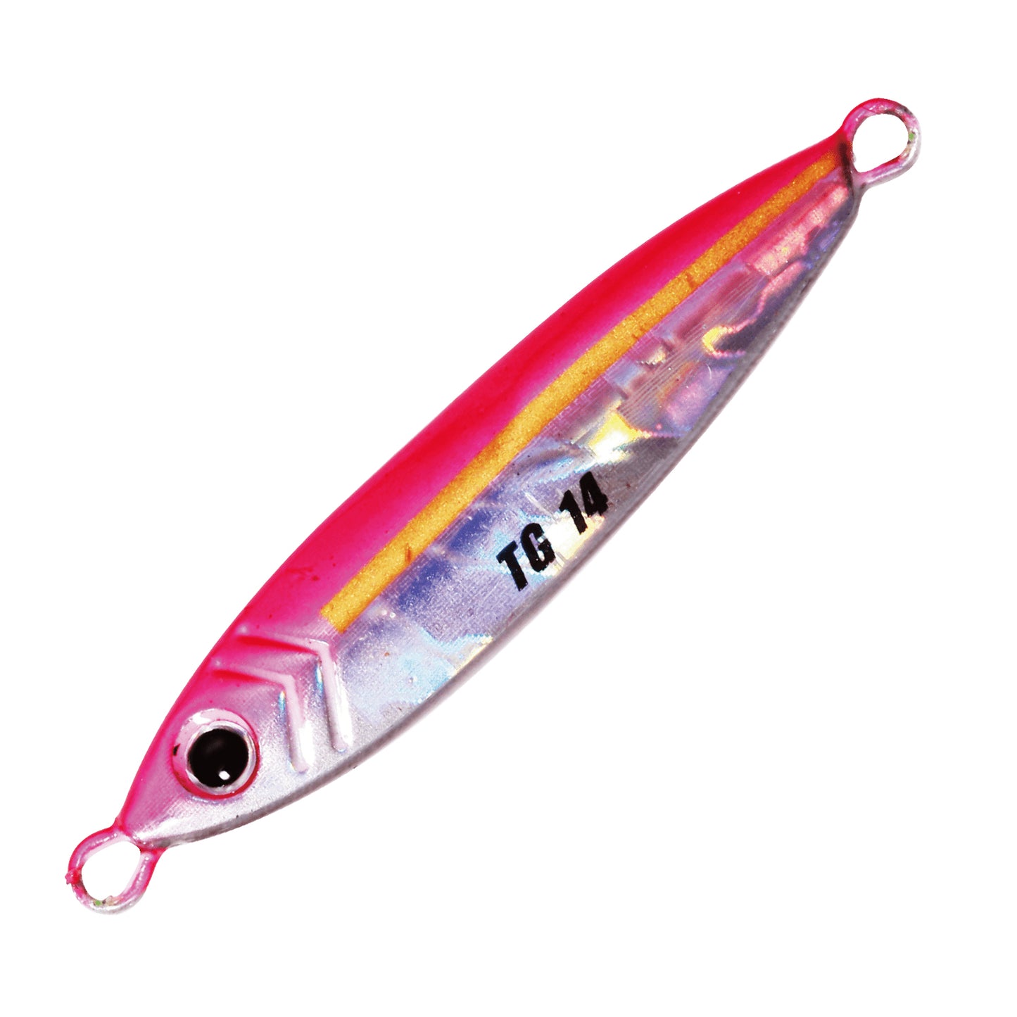 Leurre de pêche en eau salée Jig Tungstène 80 g – Major Craft Jigpara TG – Pink