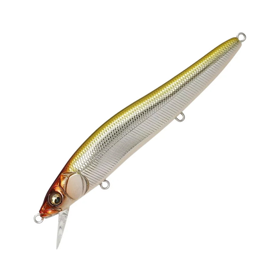 Megabass Vision Oneten 110 – Suspended Freshwater Jerkbait 14g – M Western Crown