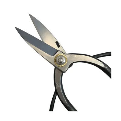 Japanese Garden Shears SAKURA – 220mm Yasuki White Steel Pruning Shears (Screw Adjustment)