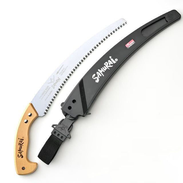 Scie Japonaise Samurai Ichigeki W-330-LH – Scie d’Élagage Robuste 330 mm