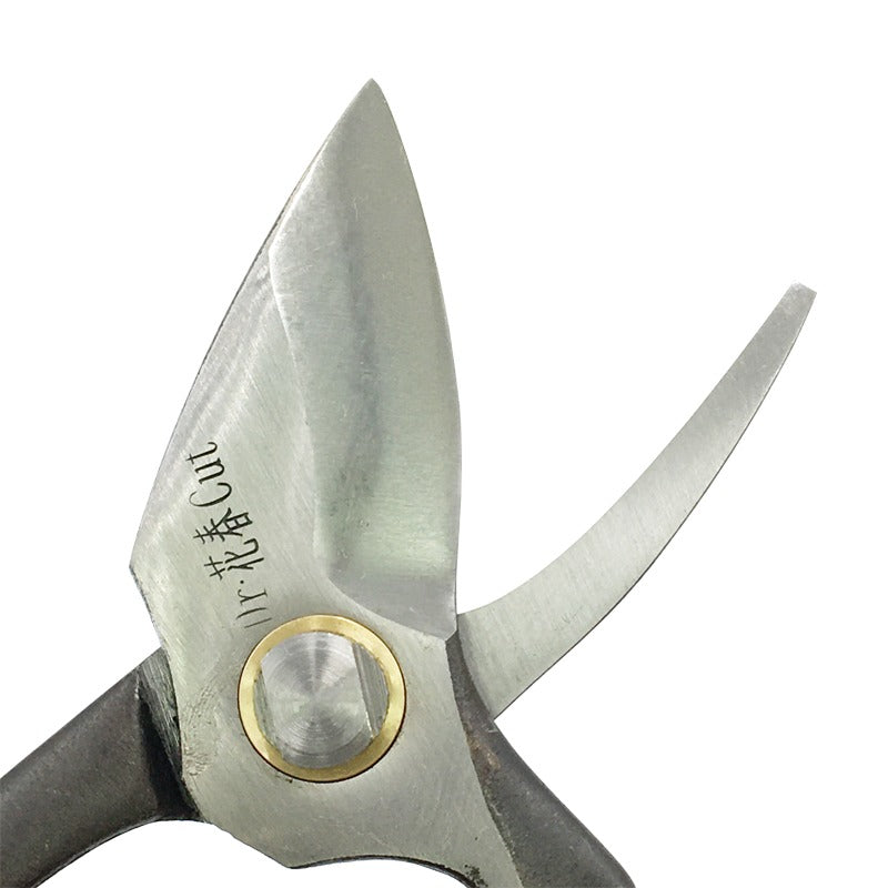 Sécateur japonais Hanaharu 180 mm – Acier Yasuki, grip silicone, fabrication Yamagata