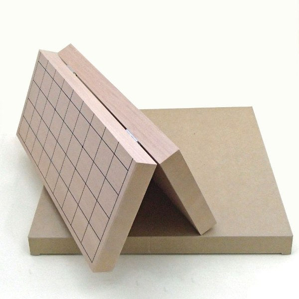 Plateau de Shogi pliant extra-épais 10-go – Bois agathis (env. 3 cm d’épaisseur)