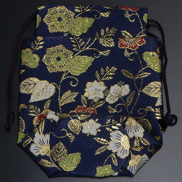 Sac à pièces de shogi haut de gamme – Nishijin-ori (soie japonaise) – Motifs au choix