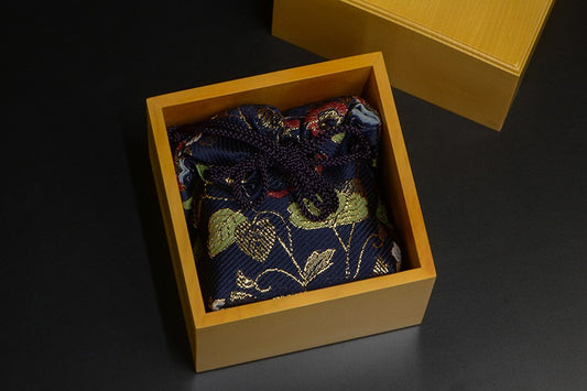 Sac à pièces de shogi haut de gamme – Nishijin-ori (soie japonaise) – Motifs au choix