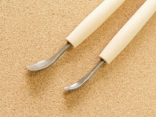 Japanese HSS spoon gouge - Wood interior carving - 24 mm
