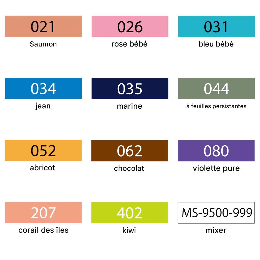 Feutres Calligraphie Kuretake ZIG Memory System II 12 Couleurs – Double Pointe 2.0 & 3.5 mm