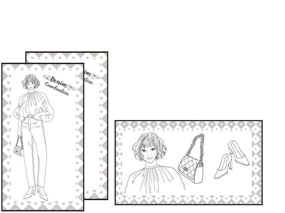 Kit de Coloriage Aquarelle – Atsuko Kikuchi Selection “Leopard”