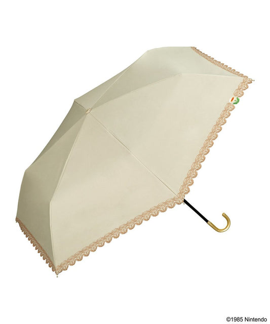 Parapluie Pliant Anti-UV Wpc. Super Mario Bros Scallop Mini - Beige