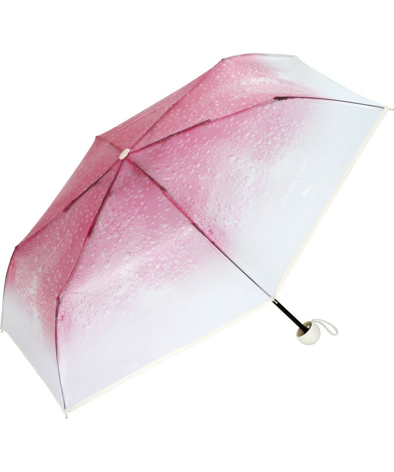 Parapluie Pliable Mini Cream Soda Umbrella Tabisuru Kissa × Wpc. | Vinyle Pluie - 夕焼け空のクリームソーダ（ピンク）