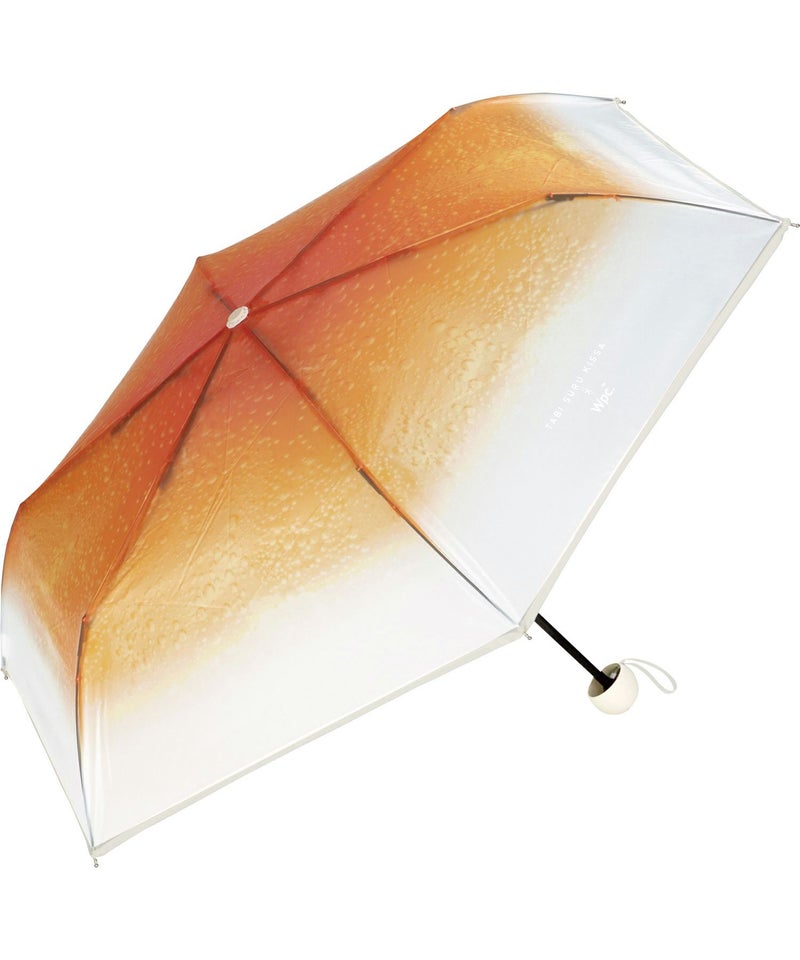 Parapluie Pliable Mini Cream Soda Umbrella Tabisuru Kissa × Wpc. | Vinyle Pluie - 金木犀のクリームソーダ（オレンジ）