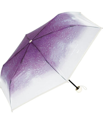 Parapluie Pliable Mini Cream Soda Umbrella Tabisuru Kissa × Wpc. | Vinyle Pluie - 夜明け前のクリームソーダ（パープル）