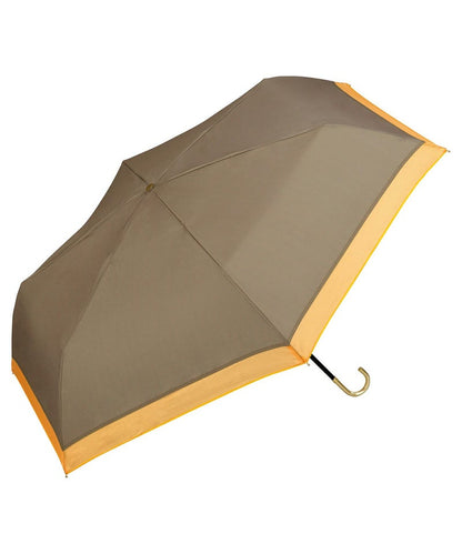 Parapluie Pliable Mini Organza Bicolore Anti-UV Wpc. - Marron