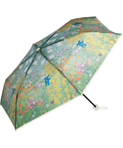 Parapluie Pliable Mini Museum Art Umbrella Wpc. | Vinyle Pluie - クリムト／フラワーガーデン