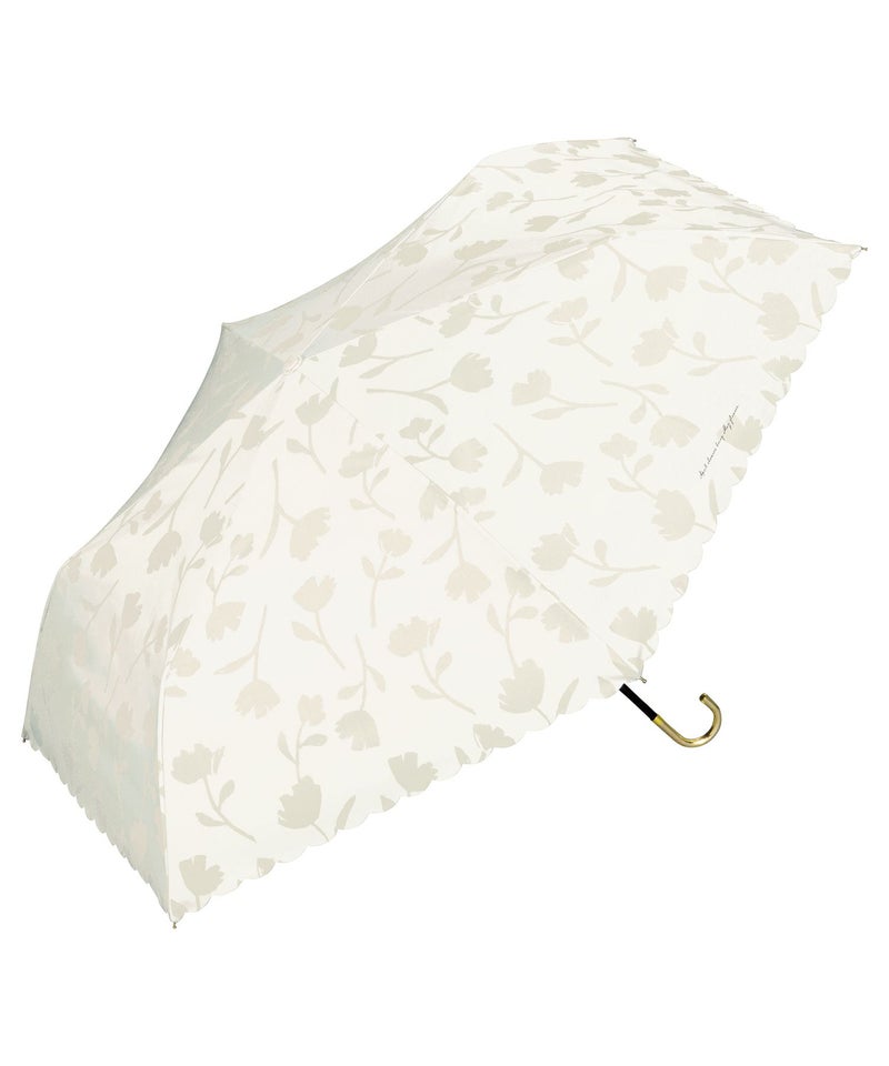 Parapluie Pliable Mini Flower Shadow Anti-UV Wpc. - Blanc Cassé