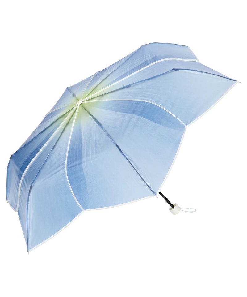Parapluie Pliable Mini Hydrangea Umbrella Wpc. | Vinyle Pluie & Soleil - Bleu