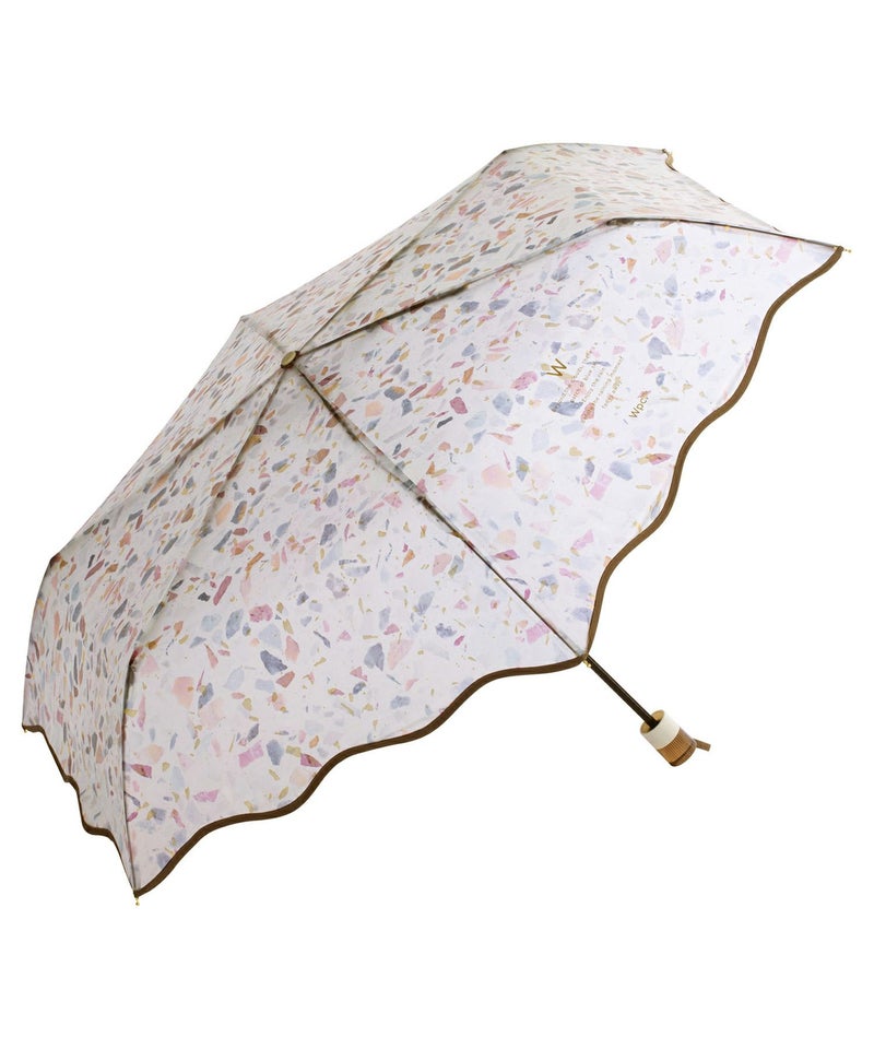 Parapluie Pliable Mini Pale Stone Umbrella Wpc. | Vinyle Pluie & Soleil - Marron