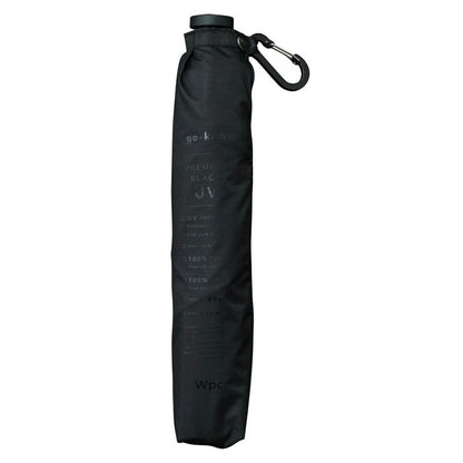 Parapluie Pliable Ultra-Léger go-koh Wpc. | Anti-UV 100% Pluie & Soleil - 55cm Noir