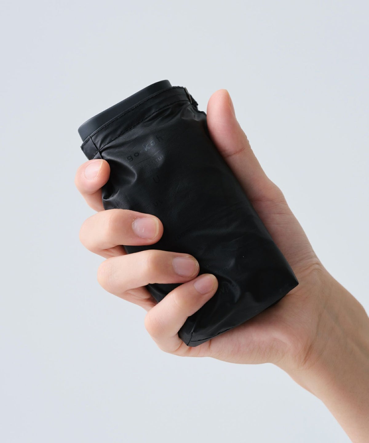 Parapluie Pliable Ultra-Compact Anti-UV go-koh Wpc. | Pluie & Soleil - Noir