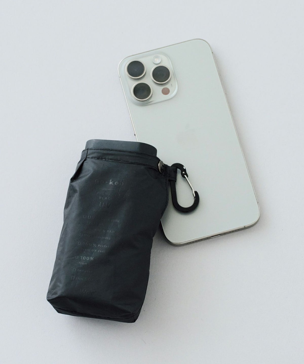 Parapluie Pliable Ultra-Compact Anti-UV go-koh Wpc. | Pluie & Soleil