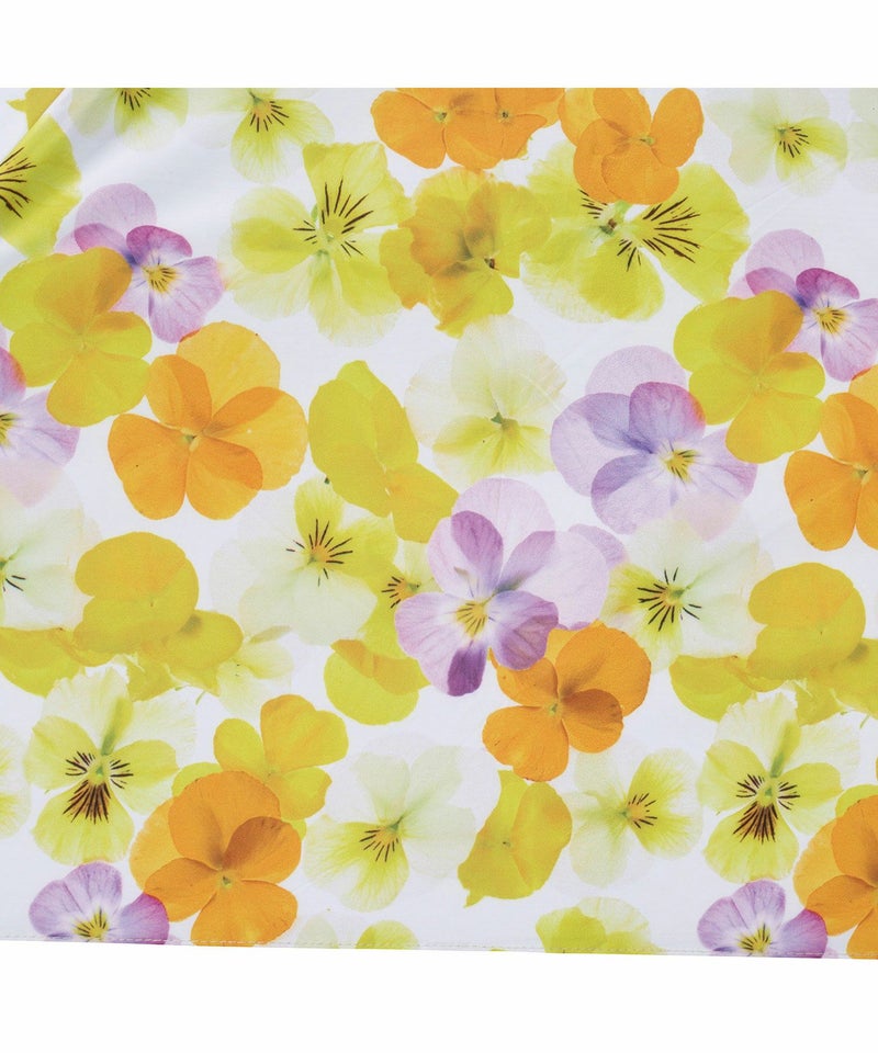 Parapluie Pliable Mini Flower Print Léger plantica × Wpc. - Jaune