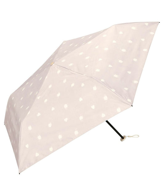 Parapluie Pliable Léger Creamy Heart Mini Anti-UV Wpc. - Rose
