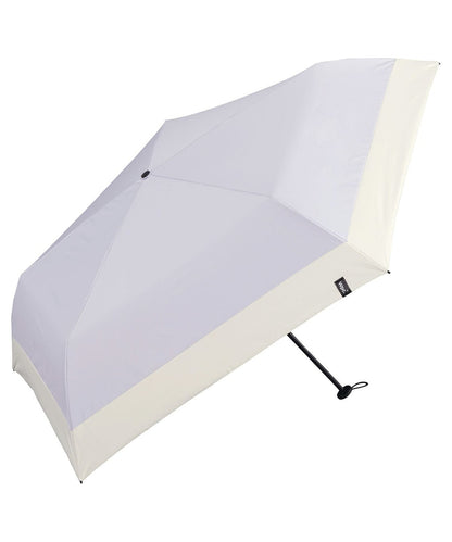 Parapluie Pliable Léger Anti-UV 55 cm Wpc. Air Light | Pluie & Soleil - Menthe x Gris Clair