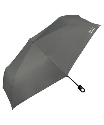 Parapluie Pliable Grand Format à Mousqueton Wpc. IZA | Pluie & Soleil - Marron